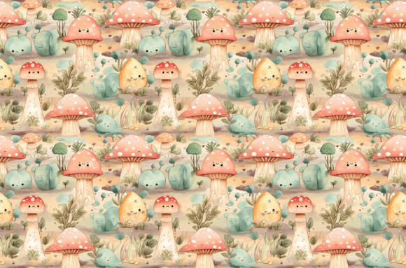 Download Watercolor Nature Patterns - Colorful - Nature patterns Collection