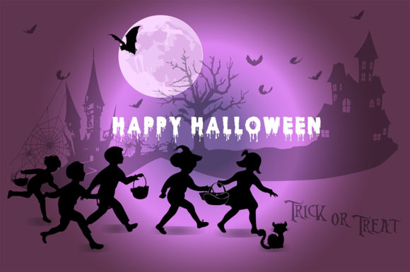 Download Trick or Treat Vector Halloween  Design - Trick or treat vector Collection
