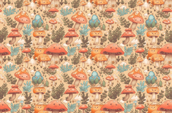 Download Watercolor Nature Patterns - Colorful - Nature patterns Collection