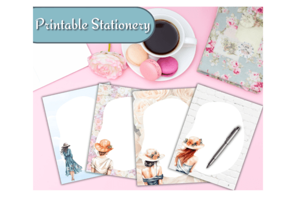 Download Summer Girls Stationery - Stationery Collection