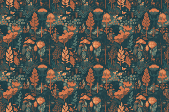 Download Retro Nature Patterns - Vintage Clipart - Nature patterns Collection